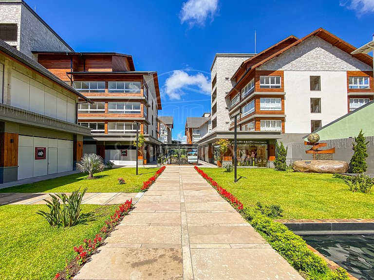Apartamento Vita Buona a 500 metros da Rua Coberta