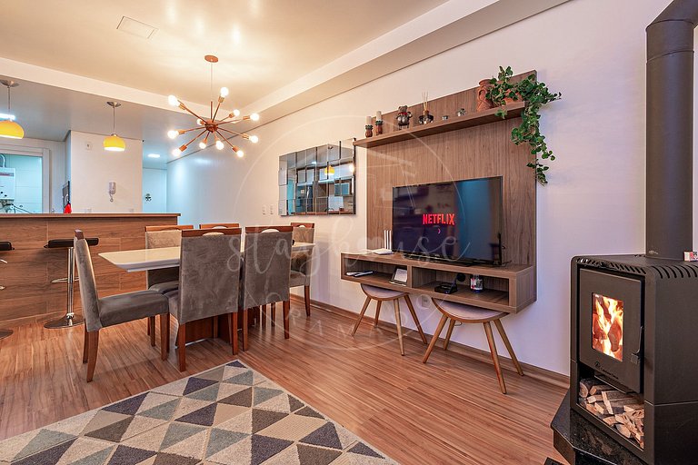 Apartamento Residencial do Lago a 900 metros da Catedral