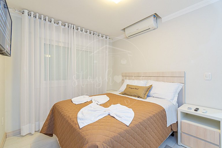Apartamento Ô lugar bom em Canela a poucos passos da Catedra