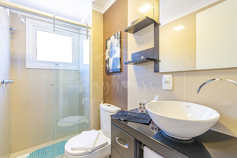Apartamento Ô lugar bom em Canela a poucos passos da Catedra