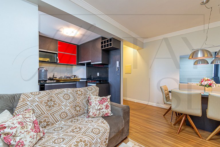 Apartamento Amsterdã a uma quadra da Catedral em Canela