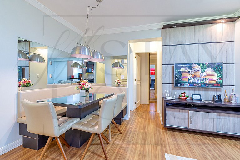 Apartamento Amsterdã a uma quadra da Catedral em Canela