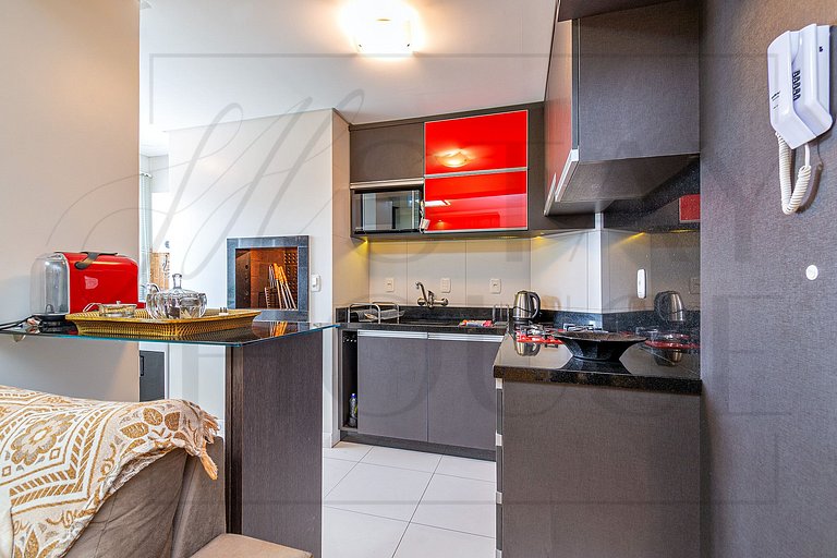 Apartamento Amsterdã a uma quadra da Catedral em Canela