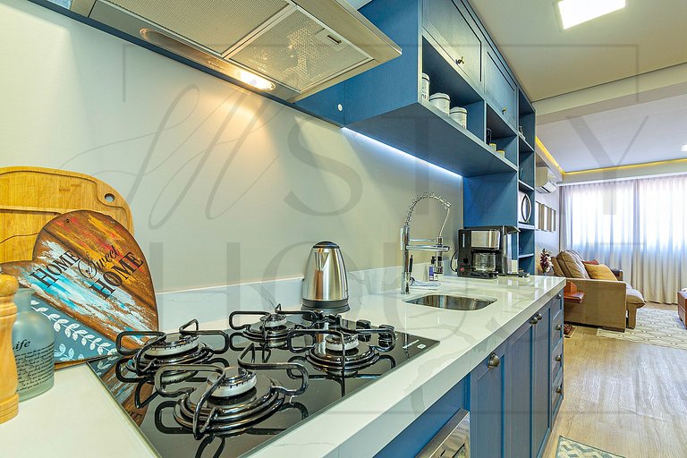 Apto 2 dorm., 5 minutos do centro de Gramado