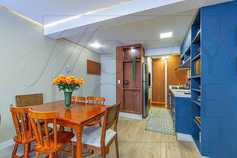 Apto 2 dorm., 5 minutos do centro de Gramado