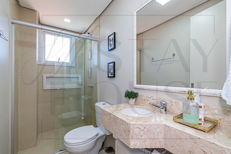 Apto 2 dorm., 5 minutos do centro de Gramado