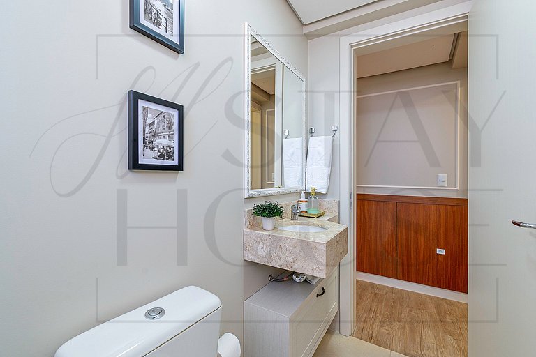 Apto 2 dorm., 5 minutos do centro de Gramado