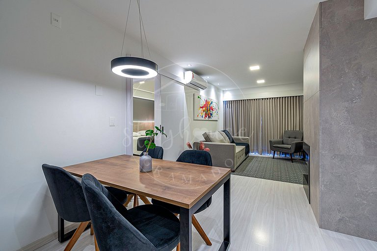 Apartamento Vita Black a 500 metros da Rua Coberta
