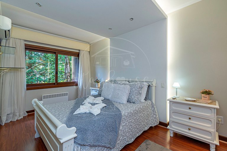 Apartamento amplo e confortável a 200 m do Lago Joaquina