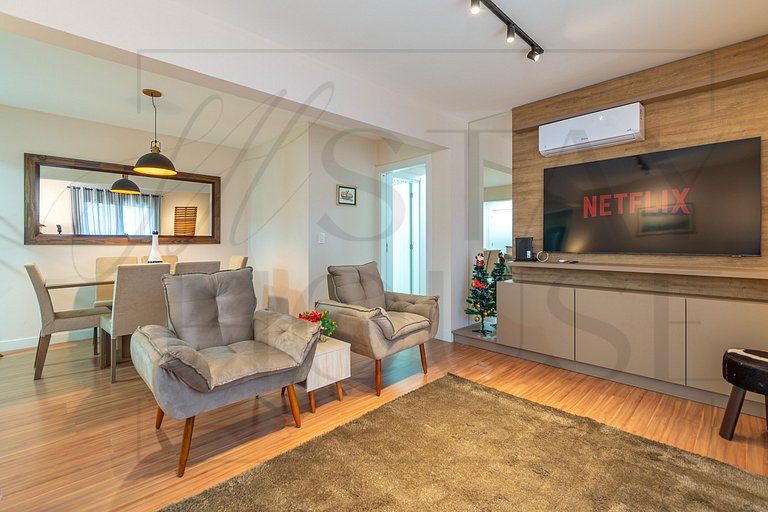 Centro de Canela – 2 Dorms, 2 Vagas, Pet Friendly!