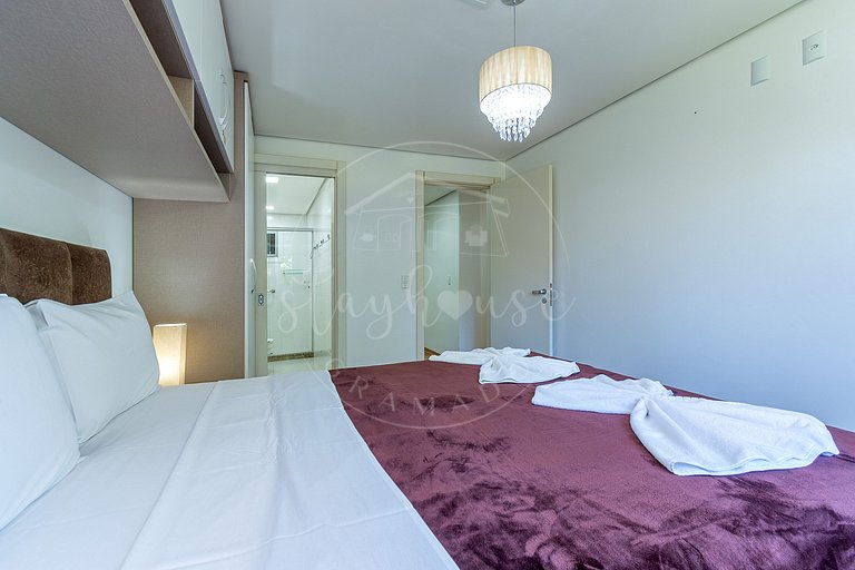 Apartamento Residencial do Lago a 900 metros da Catedral