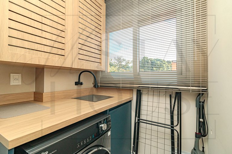 Apto com Piscina Aquecida, academia e sauna