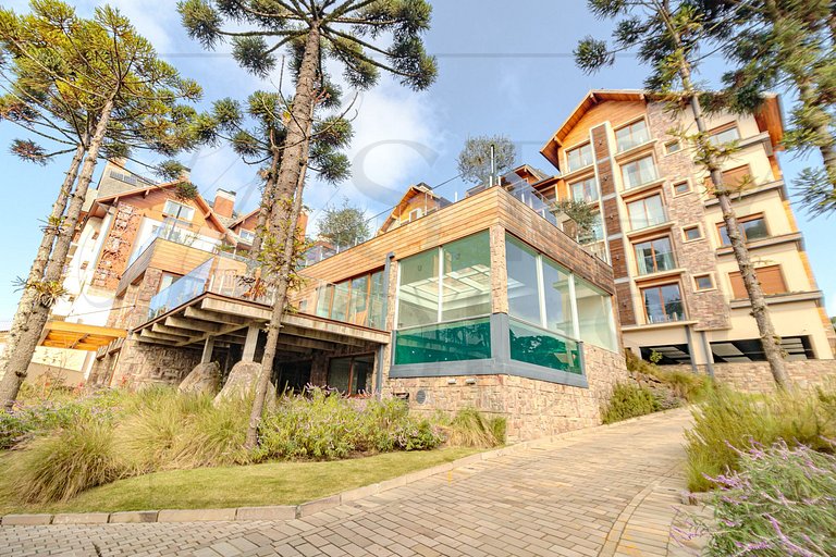 Apto com Piscina Aquecida, academia e sauna