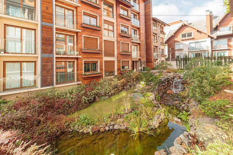 Apto com Piscina Aquecida, academia e sauna