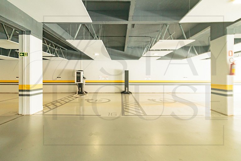 Apto com Piscina Aquecida, academia e sauna