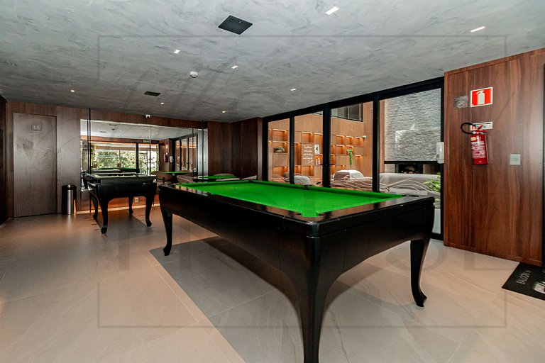 Flat com piscina aquecida em Canela