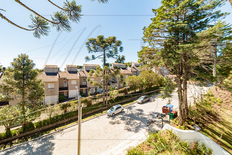 Flat com piscina aquecida em Canela