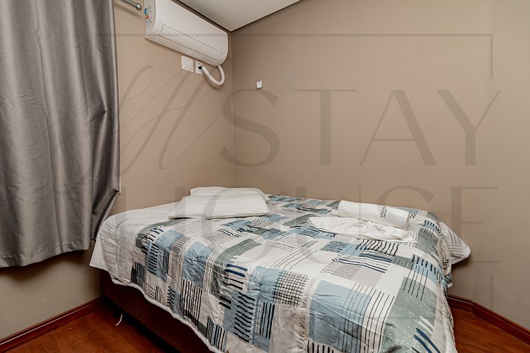 Casa em condomínio até 8 p com 1 vaga