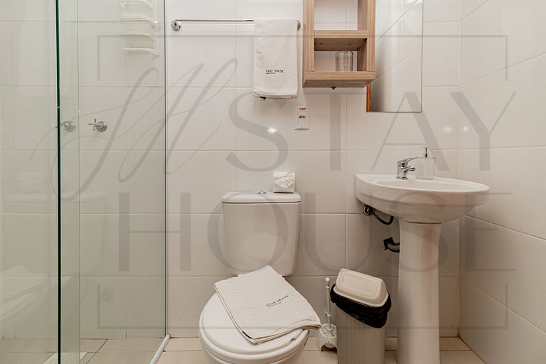 Casa em condomínio até 8 p com 1 vaga