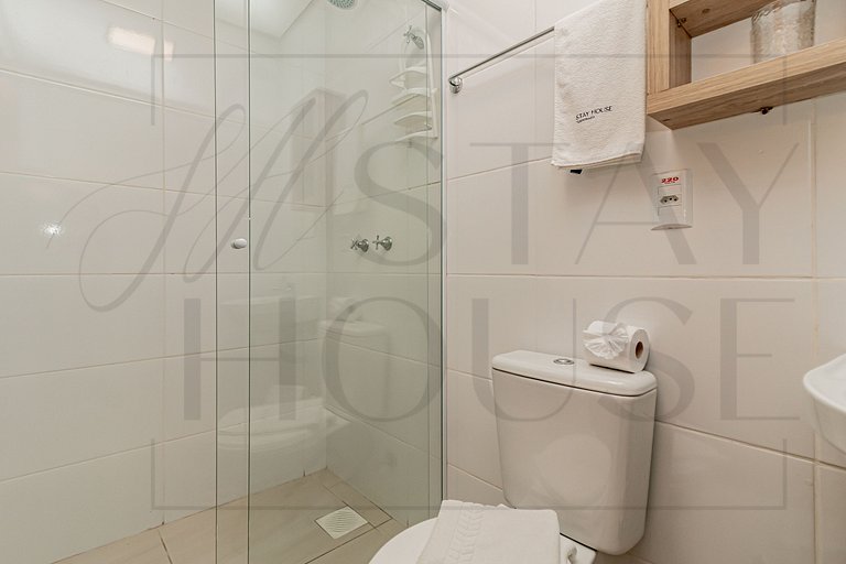 Casa em condomínio até 8 p com 1 vaga