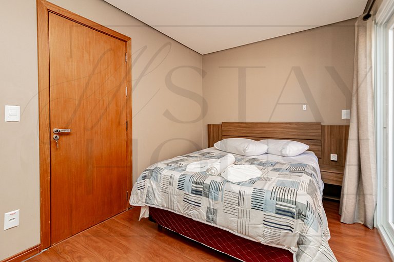 Casa em condomínio até 8 p com 1 vaga