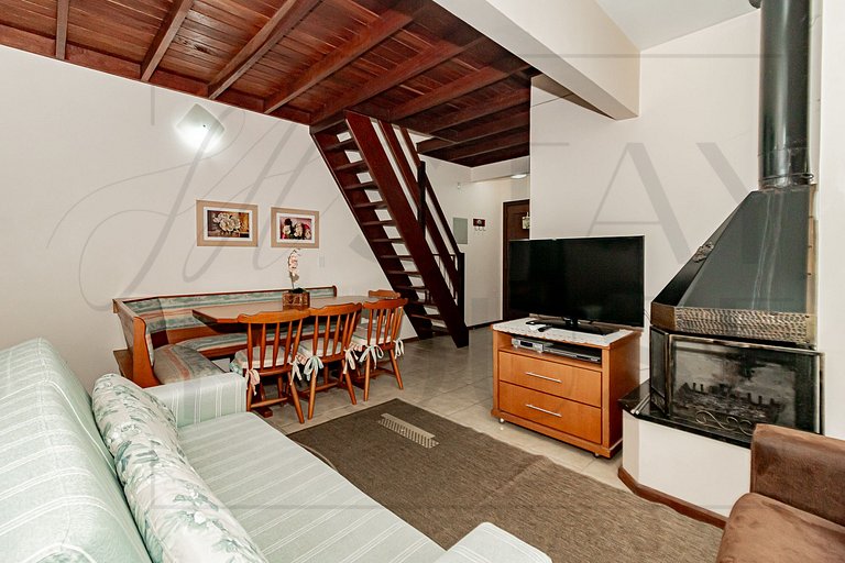 Apto para 10 p em Gramado, bem localizado