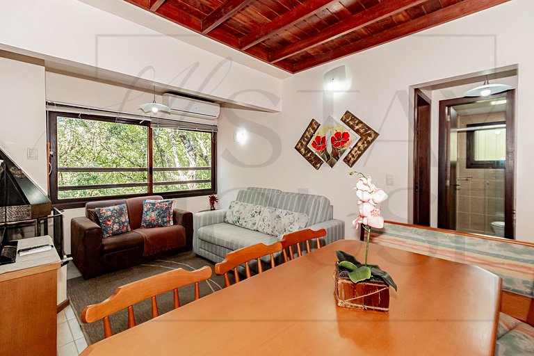 Apto para 10 p em Gramado, bem localizado