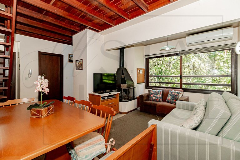 Apto para 10 p em Gramado, bem localizado