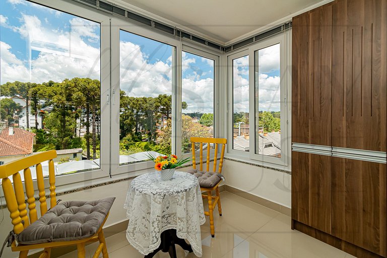 2 suítes ao lado da Catedral de Pedra – 2 vagas