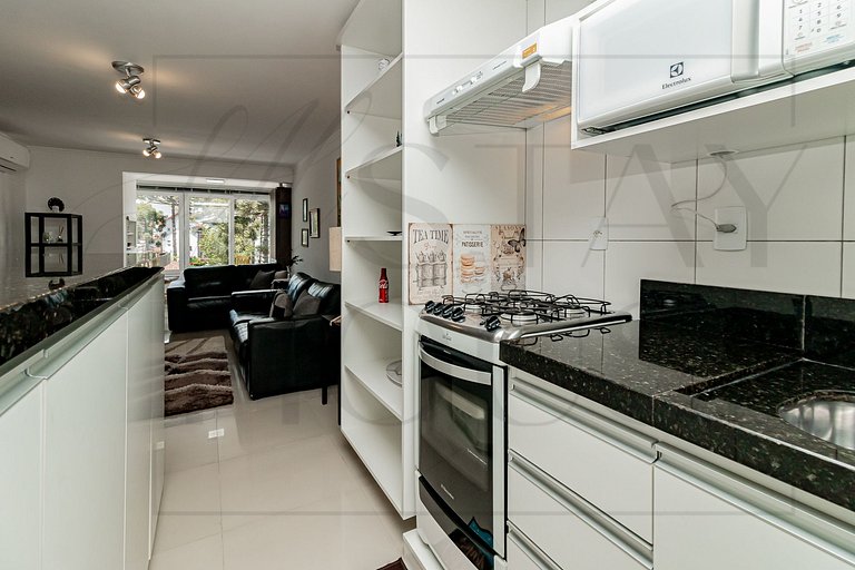 2 suítes ao lado da Catedral de Pedra – 2 vagas