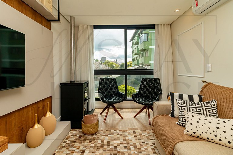 Apartamento Moderno e Confortável no Coração de Canela