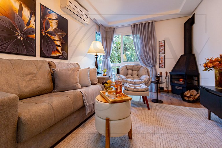 Apartamento a 5 minutos do Centro de Gramado