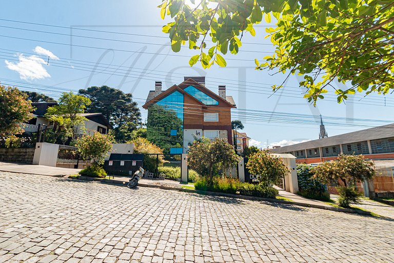 Apartamento com vista deslumbrante para a Catedral de Pedra