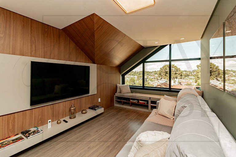 Apartamento com vista deslumbrante para a Catedral de Pedra