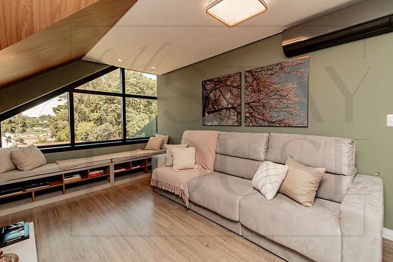 Apartamento com vista deslumbrante para a Catedral de Pedra