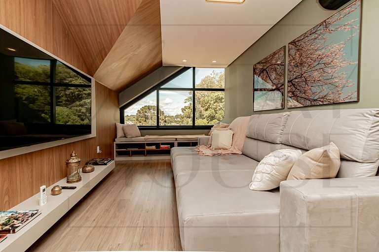 Apartamento com vista deslumbrante para a Catedral de Pedra