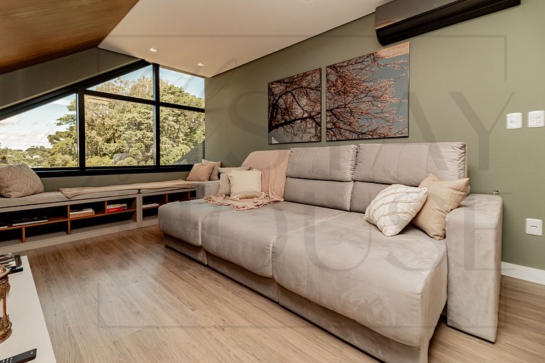 Apartamento com vista deslumbrante para a Catedral de Pedra