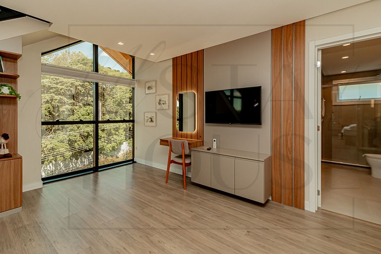 Apartamento com vista deslumbrante para a Catedral de Pedra