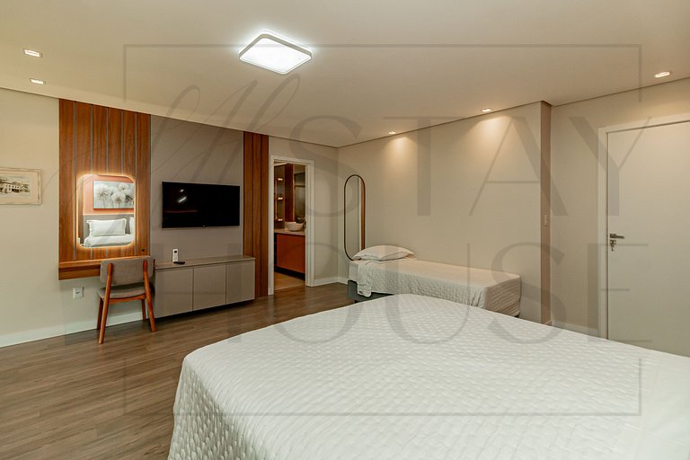 Apartamento com vista deslumbrante para a Catedral de Pedra