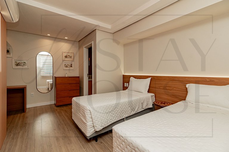 Apartamento com vista deslumbrante para a Catedral de Pedra