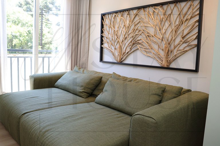 Apto sofisticado no coração de Canela – conforto