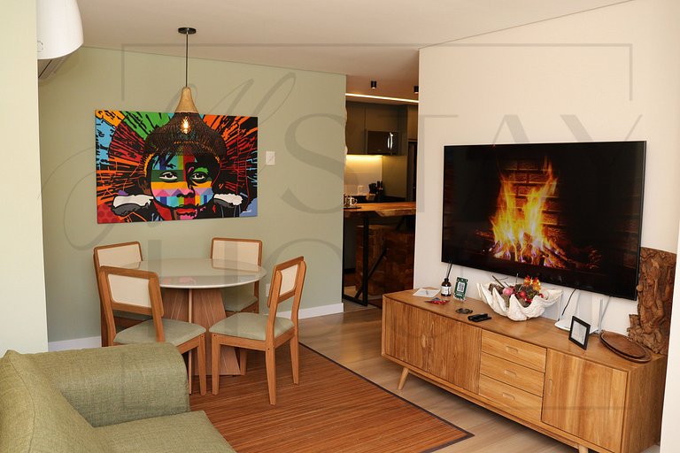 Apto sofisticado no coração de Canela – conforto