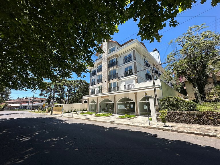 Apto sofisticado no coração de Canela – conforto