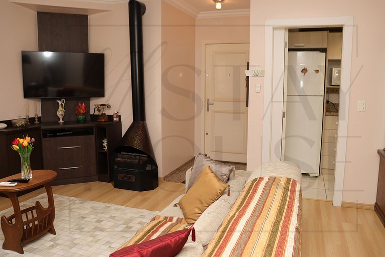 Apto de 3 dormitórios no centro de Canela