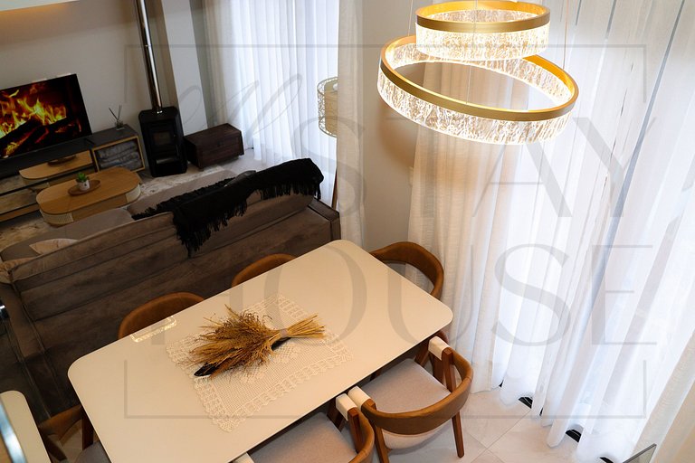 Coberta maravilhosa, no coração de Canela