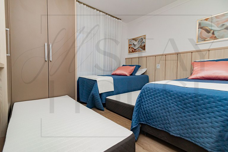 Casa em condomínio até 8 p e 2 vagas